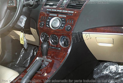 Декоративные накладки салона Mazda Mazda3 2010-2013 полный набор, Автоматическая коробка передач, двухзонный климат-контроль, подогрев сидений